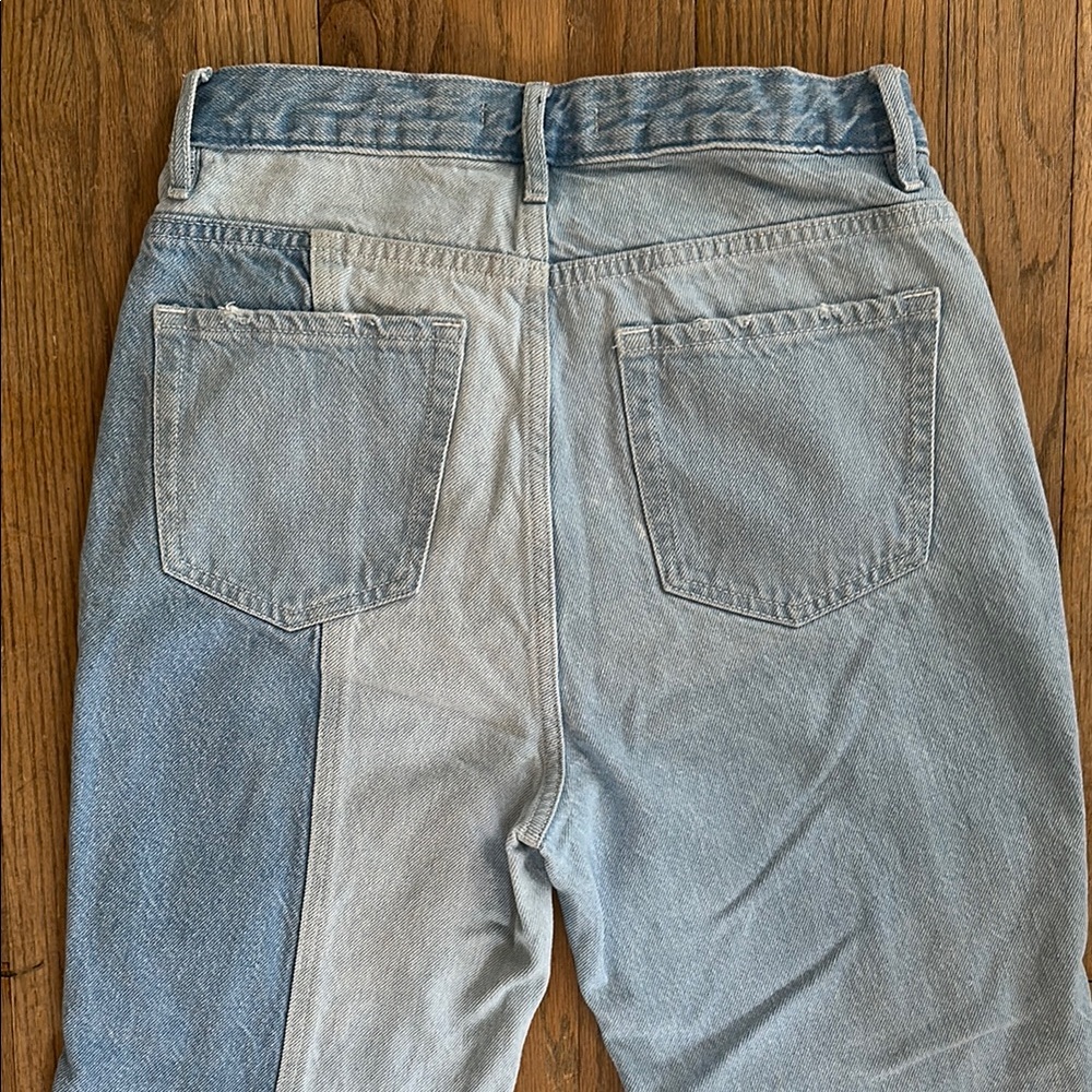PacSun Two Toned High Rise Skinny Jeans - Picture 5 of 11